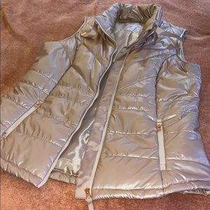 Rose Gold Puffer vest
